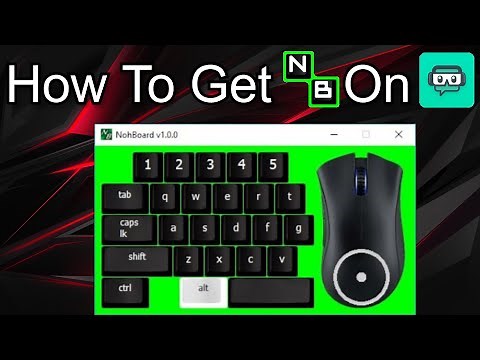 How To Setup An On Screen Keyboard And Mouse (Nohboard)