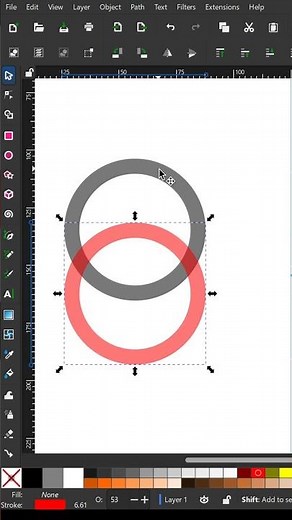 How to cut path in Inkscape
