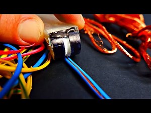 Extracting copper from wires is much easier with this tool. 2 best ideas