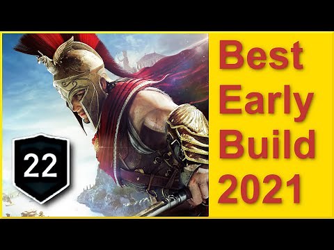 Assassins Creed Odyssey - Best Early Build 2021 - 250.000 Damage - Level 22 Hyper Warrior - 50% Crit