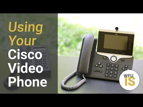 Using your Cisco Video Phone