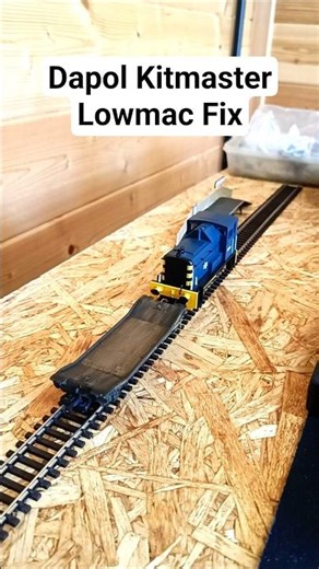 Minor Fix to the Dapol Kitmaster Lomac Wagon #modeltrains #modelmaking