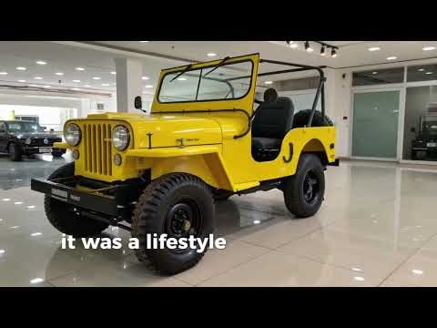New 2025 Mahindra CJ3B Jeep REBORN family launched!!!