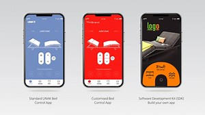 LINAK digital control options for adjustable beds