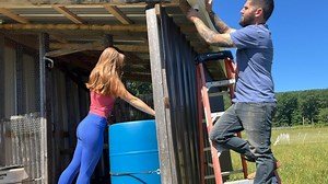 Building Our Rainwater Catchment System 🌧 | Wild Wonderful Off-Grid