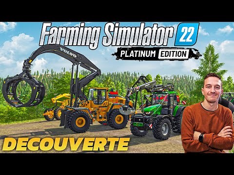 DÉCOUVERTE DU DLC PLATINIUM SUR FARMING SIMULATOR 22