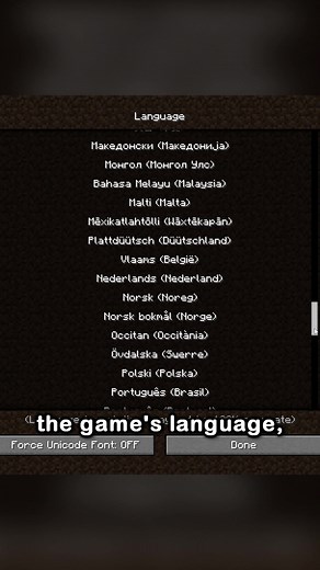 minecraft's secret languages