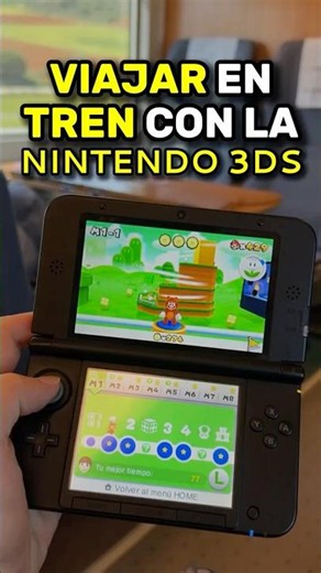 WHAT IT'S LIKE to TRAVEL by TRAIN with the Nintendo 3DS