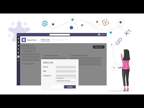 Save Links as Bookmarks in Microsoft Teams - with Hyperlinks | Live Demo