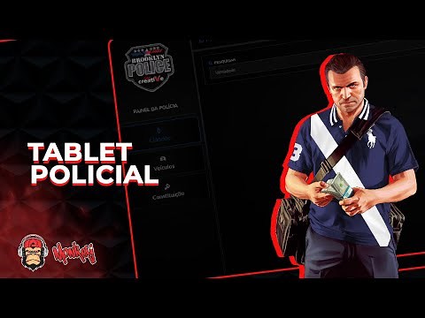 INCRÍVEL TABLET DE POLICIA [ FIVEM SCRIPTS ] | #fivem #fivemrp #gta #gtarp