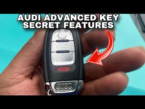 Audi advanced key (HOW IT WORKS) secret features