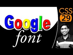 How to use Google Font in CSS-29