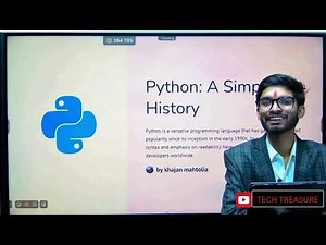 History of Python: From Origins to Future Growth | Tech Treasure