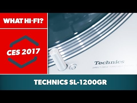 Technics SL-1200GR turntable (2017) – first look