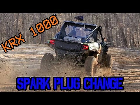 KRX 1000 Spark Plug Change