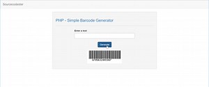 Creating Simple Barcode Generator Web App in PHP Tutorial
