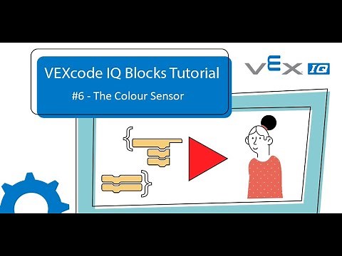 VEXcode IQ Blocks - 6. Using the Colour Sensor
