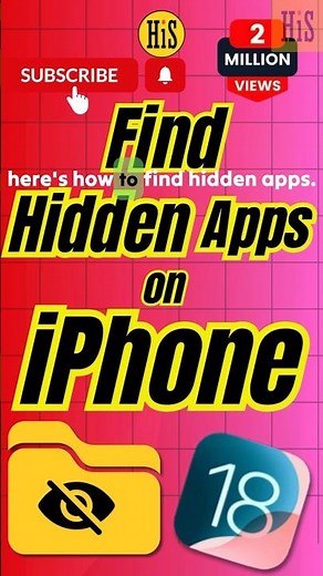 How to Find Hidden Apps on iPhone 16 Pro max #viralvideo