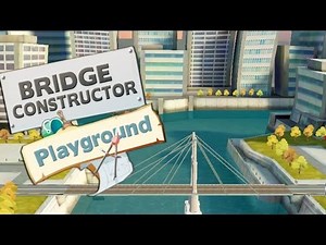 Bridge Constructor Playground - iPhone & iPad Gameplay Video