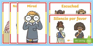 Spanish Classroom Commands Display Poster