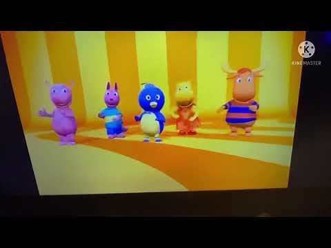 Backyardigans ￼S2 e38 Newsflash theme song in reverse ￼