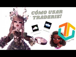 cómo usar traderie (en español!) 🌿🍵| royale high☁️| iamvntx