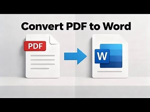 How to Convert PDF to Word in 2025 (Fast & Free!)