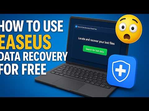 How to Use EaseUS Data Recovery for FREE (Step-by-Step Guide)