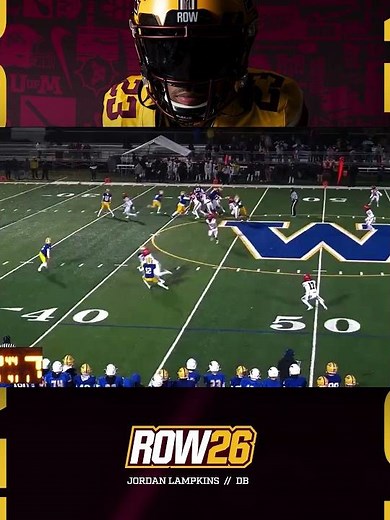 Jordan Lampkins Highlights: Gopher Football Signing Day #ROW26