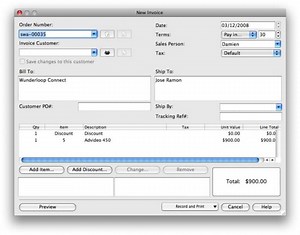 NCH Express Invoice Plus 5.05