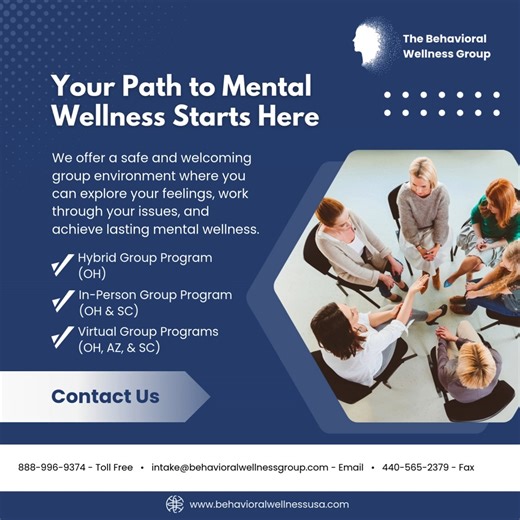 The Behavioral Wellness Group on Instagram: "NOW ACCEPTING NEW CLIENTS! Intensive Outpatient Mental Health Programs In-Person and Hybrid Programs Available Founded by two friends with a shared vision, the Behavioral Wellness Group has evolved into a thriving practice dedicated to offering a comprehensive range of therapeutic options. From its inception, the goal has been clear to provide a spectrum of services that surpass the offerings of a typical counseling center. Our services include both v