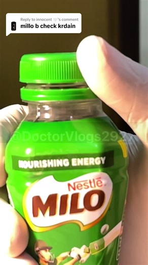 Lab Analysis of Milo Milk under Microscope | Chips Examination