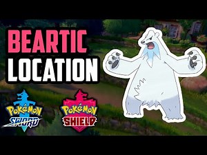 How to Catch Beartic - Pokemon Sword & Shield