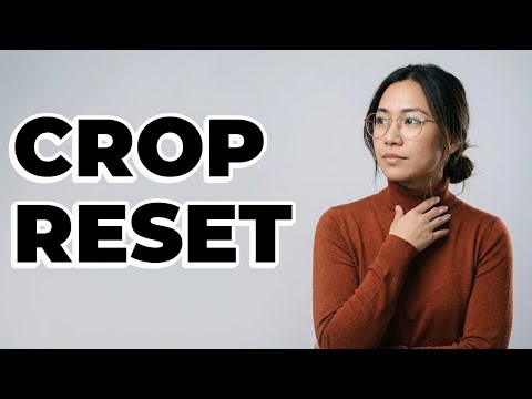 How Can I Reset a Crop in Lightroom?
