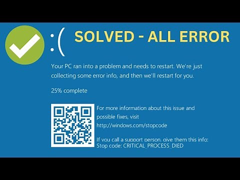 Fix Windows 10/11 Blue Screen of Death Error Full Tutorial