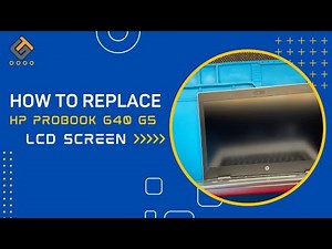 How To Replace HP Probook 640 G5 LCD Screen