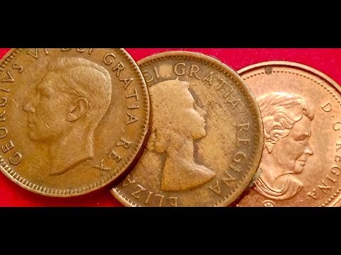 Canadian Pennies To Look For: 1947-2008