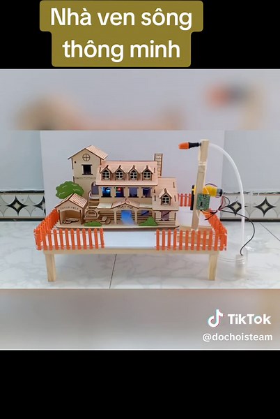 Mô hình nhà ven sông thông minh