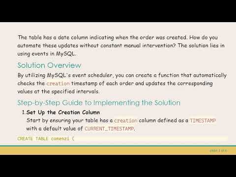 How to Automate Updates in MySQL Every 20 and 30 Minutes