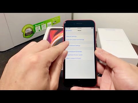 iPhone SE (2020) Factory Reset Delete Everything Completely