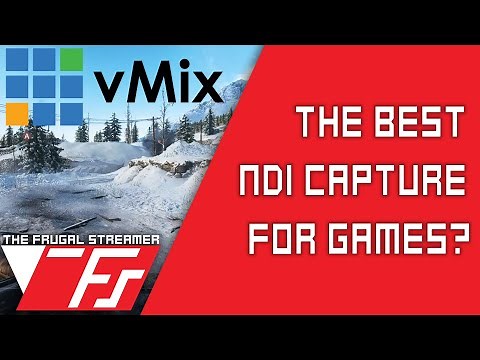vMix Desktop NDI Capture for Dual PC Streaming Without a Capture Card