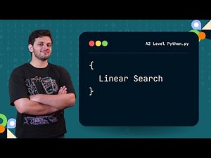 Linear Search in Python | A Level CS 9618 Paper 4