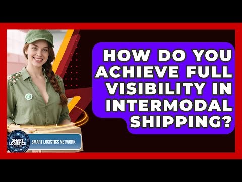 How Do You Achieve Full Visibility In Intermodal Shipping? - Smart Logistics Network