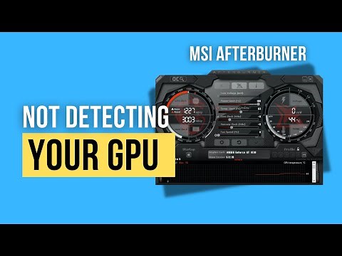 How to Fix MSI Afterburner Not Detecting Your GPU (Simple Trick You Should Try)