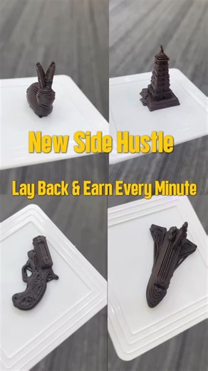 Panda 3D Printing Vending machine on Instagram: "Lots of people are making bank with 3D-printed chocolate! It turns chocolate into edible bunnies, motorcycles, even churches—you watch it print, done in under a minute (food = experience!). Way better than old vending machines, perfect for scenic spots or science museums! #customchocolate #panda3d #sidehustlesuccess #vendingmachine #3dprint #invest"