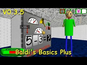 ENDING - Baldi's Basics Plus V0.3.5 Update Gameplay