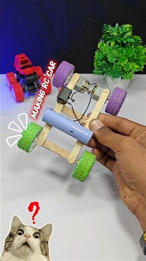 #how to 4x4 make rc car || with dc motor #car #experiment