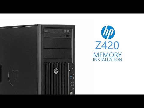 HP Z420 Memory Installation