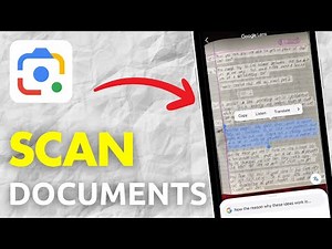 How To Scan Documents With Google Lens - Full Guide