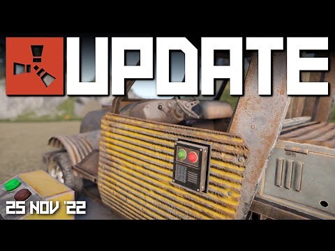 Code locks on cars! | Rust Update 25th November 2022